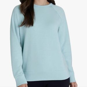 Light blue Eddie Bauer's crew neck sweater